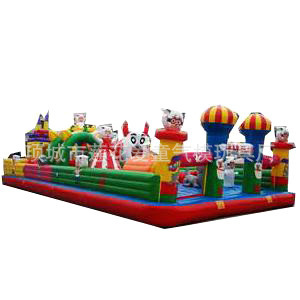 項(xiàng)城蓮花愛(ài)童氣模 專(zhuān)業(yè)供應(yīng)高品質(zhì)狼堡10*8充氣城堡及淘氣堡